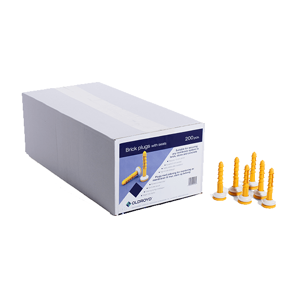 Cavity Drainage Membrane Plugs – 1x Box of 200 Plugs